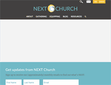 Tablet Screenshot of nextchurch.net